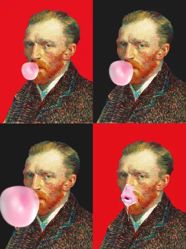 Vincent Gum Explosion 120x180 cm