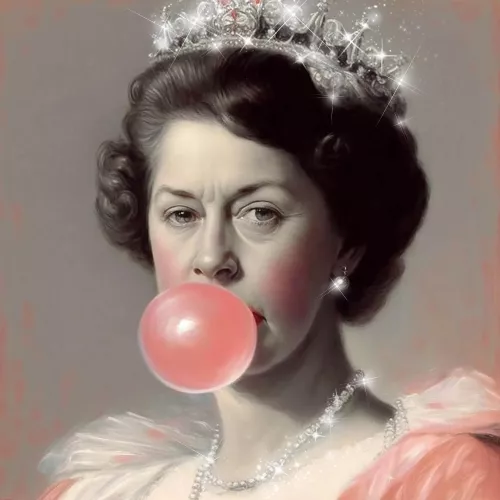 MondiLab Glitter Queen  100x100 cm (106123)