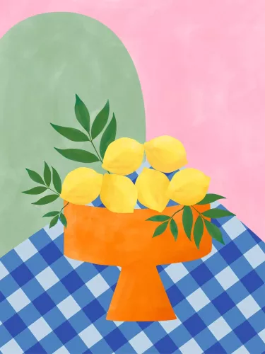 Lemon Love  120x180 cm