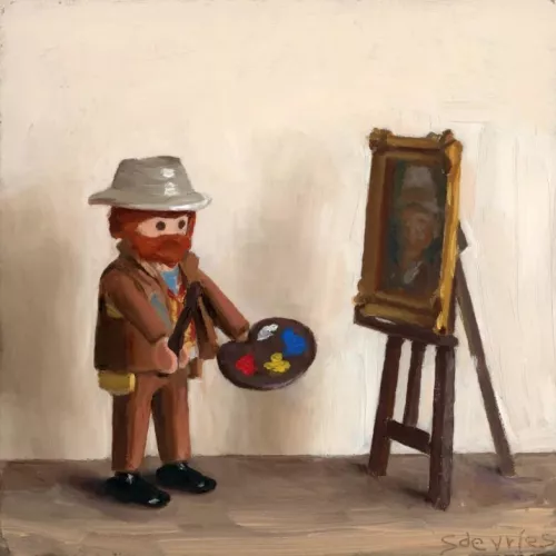 MondiLab Playmobil van Gogh  80x80 cm (106199)