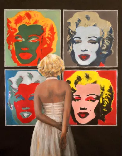 MondiLab Looking at Warhol x Monroe 80x120 cm (106297)
