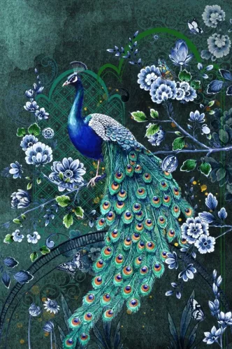 Paradise green  80x120 cm