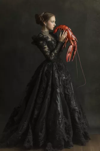 Loveley lobster 80x120 cm