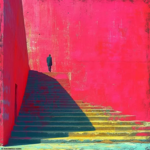 Climb 120x120 cm