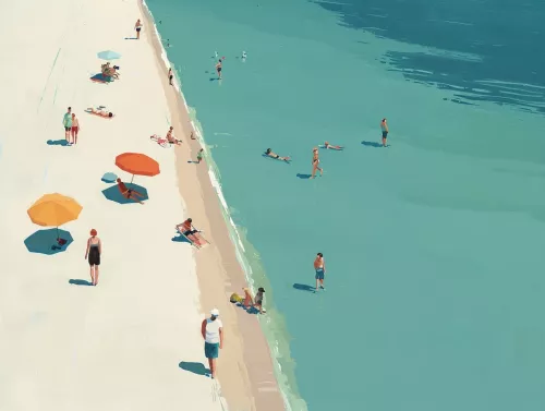 Beachfun  80x120 cm