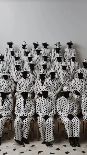 Stand out in the croud 80x120 cm