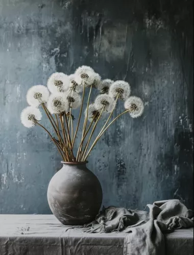 MondiLab Fluffy flowers 80x120 cm (106795)