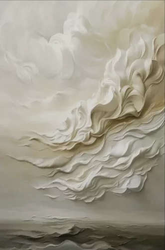 MondiLab Clouds dancing at sea  120x180 cm (106801)