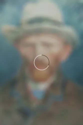 Wait for it Vincent van Gogh  80x120 cm 
