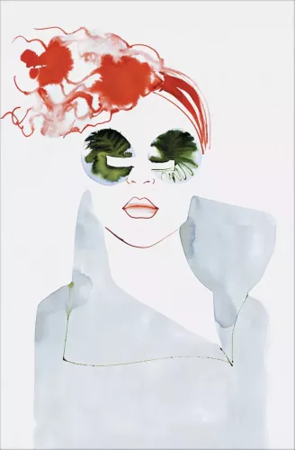 Red hair  120x180 cm