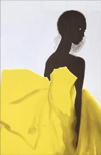 Melanine Goddess  120x180 cm