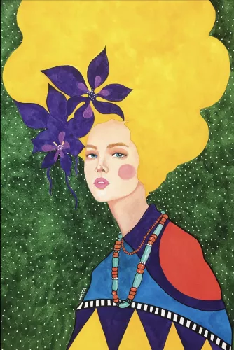 Less than pure 80x120 cm