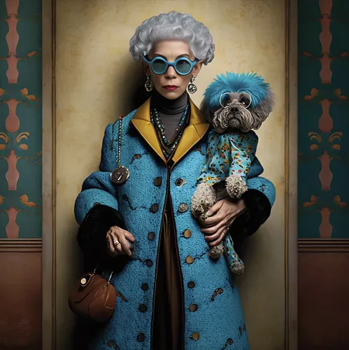 Fashion Granny  80x80 cm
