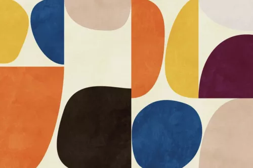 Dots and stripes  80x120 cm