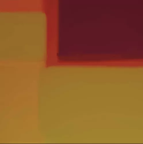 Layered colors  120x120 cm